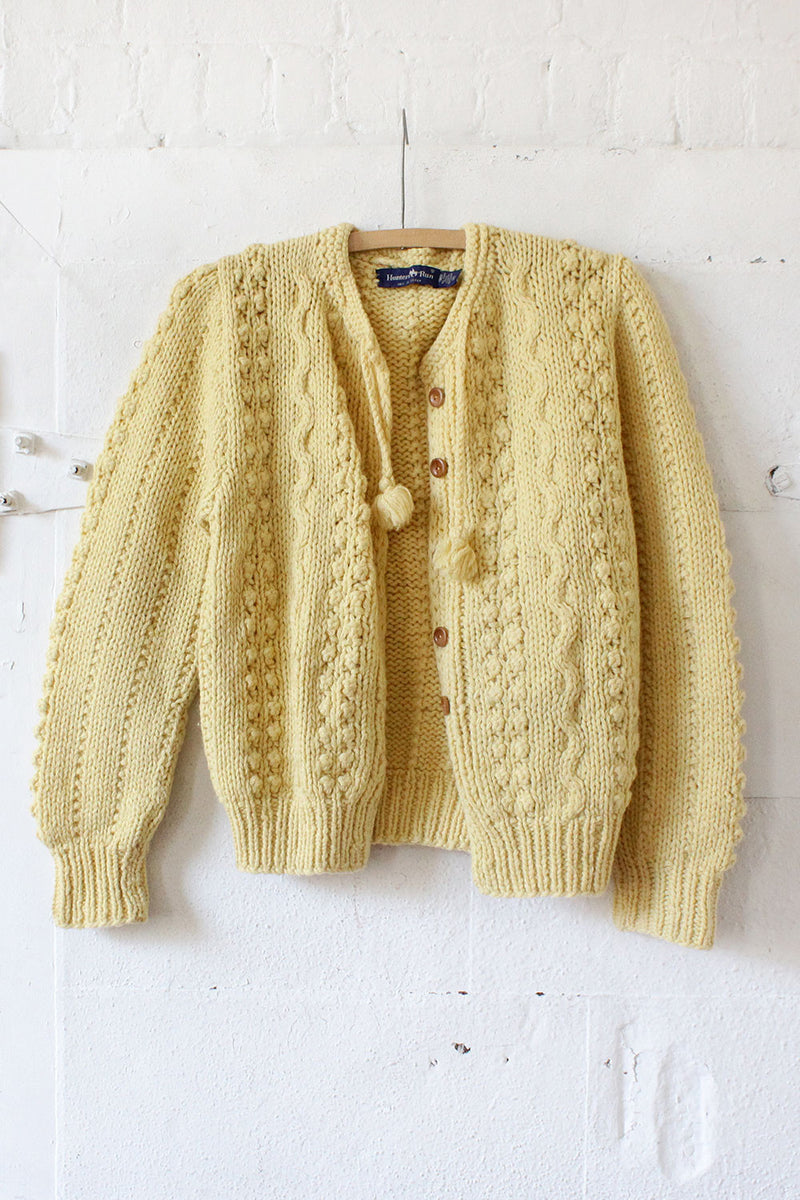 Buttercup Cable Cardigan M