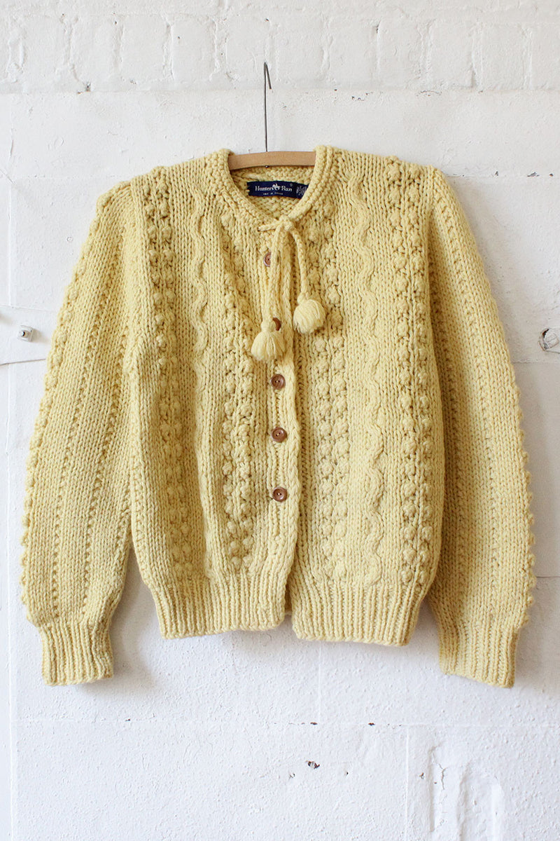 Buttercup Cable Cardigan M