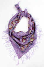light purple scarf