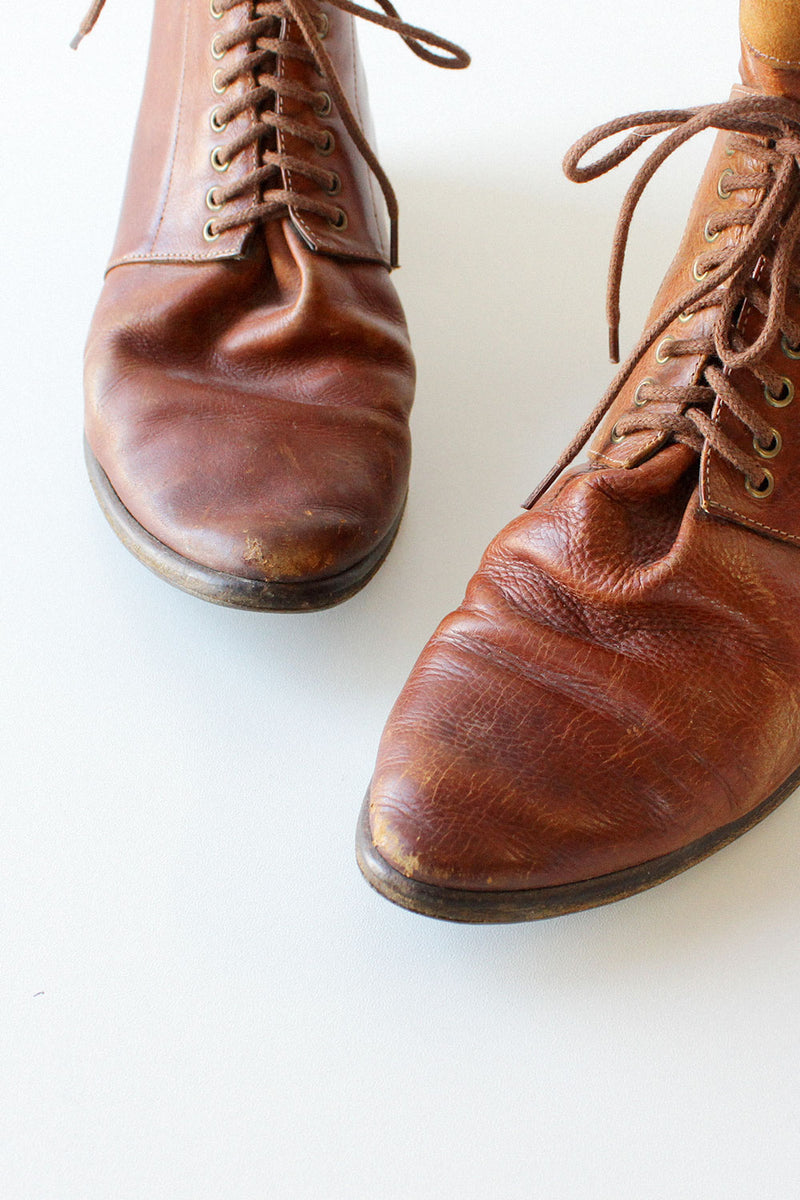 Cuffed Ankle Boots 6 1/2