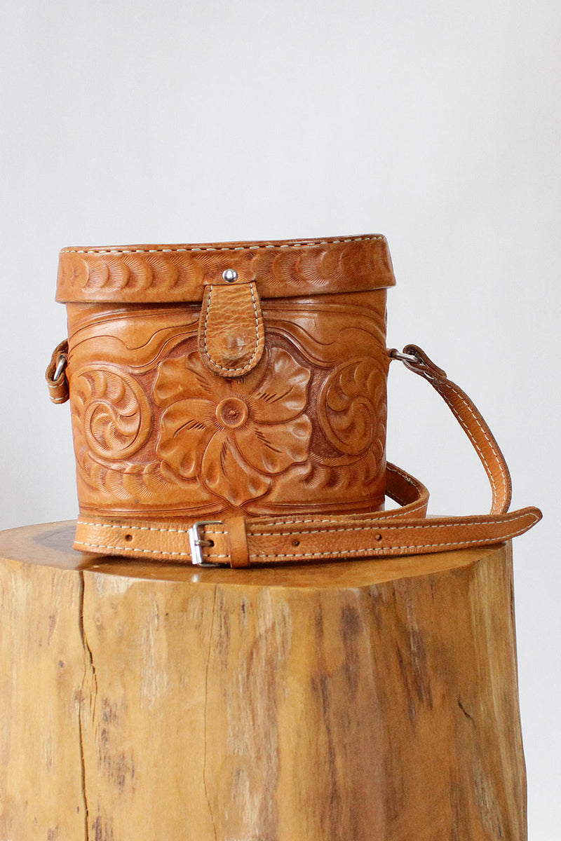 Cerro Leon Tooled Bag