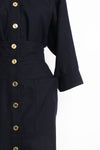 Button Button Button Uniform Dress S/M