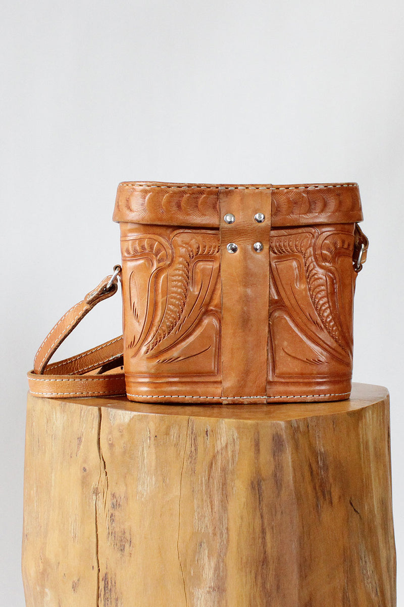 Cerro Leon Tooled Bag