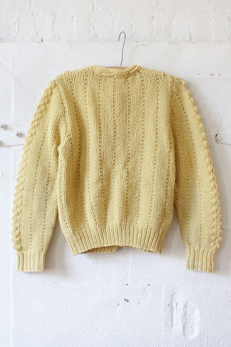 Buttercup Cable Cardigan M