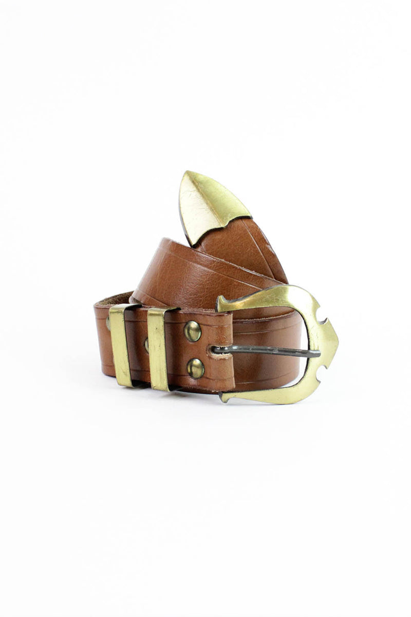 Indian Brass Buckle Belt