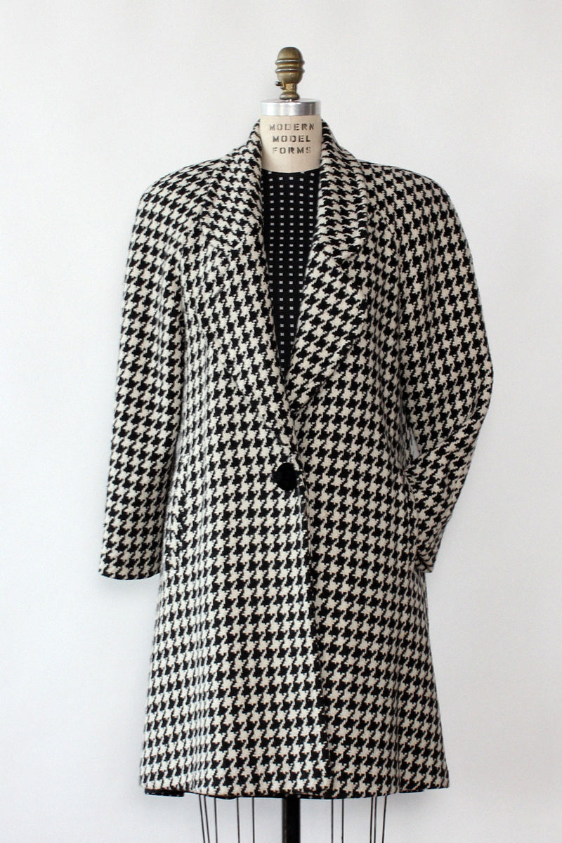 Donnybrook Houndstooth Cruella Coat M/L