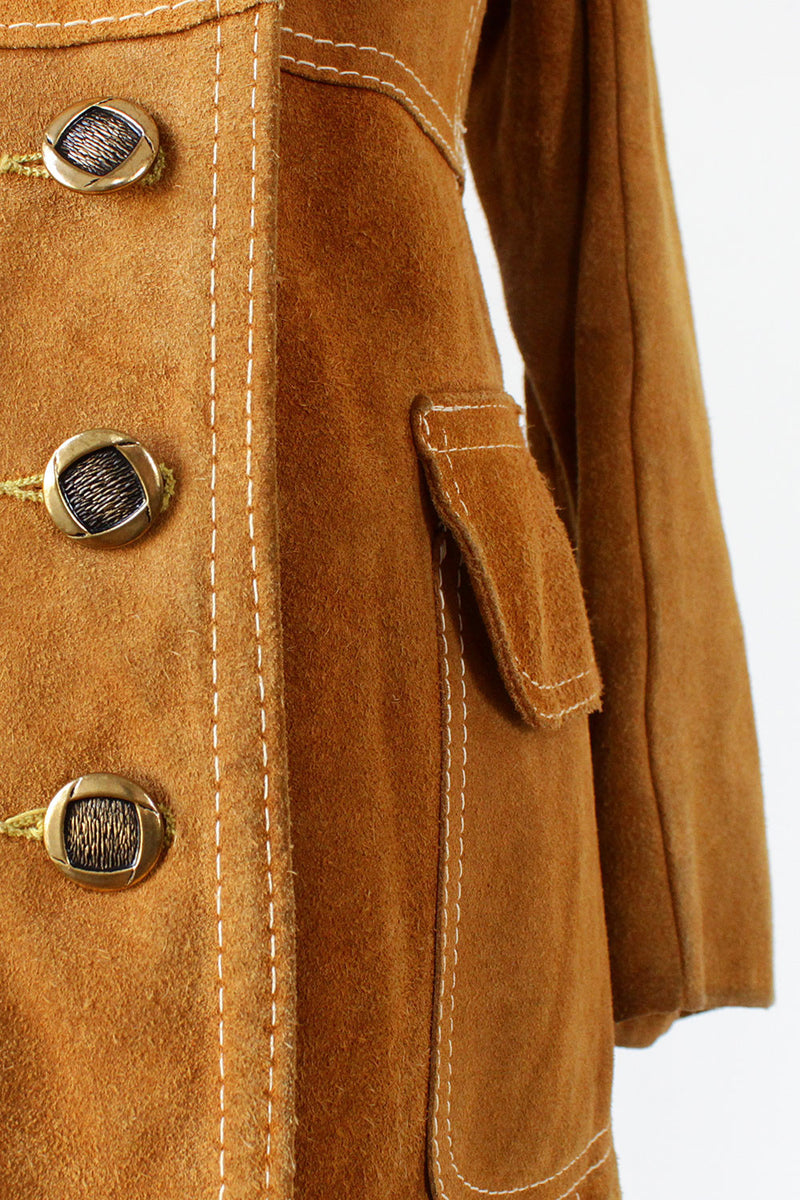 Allie 70s Suede Jacket S