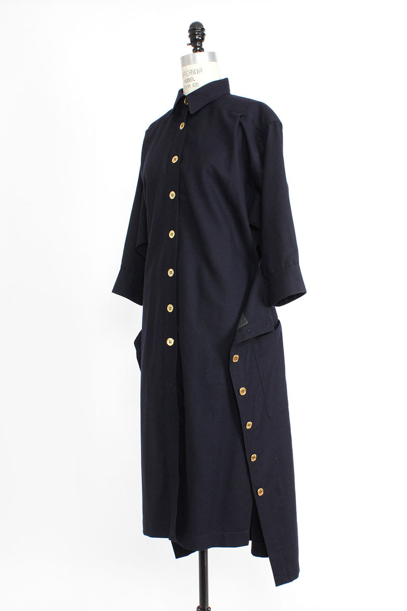 Button Button Button Uniform Dress S/M