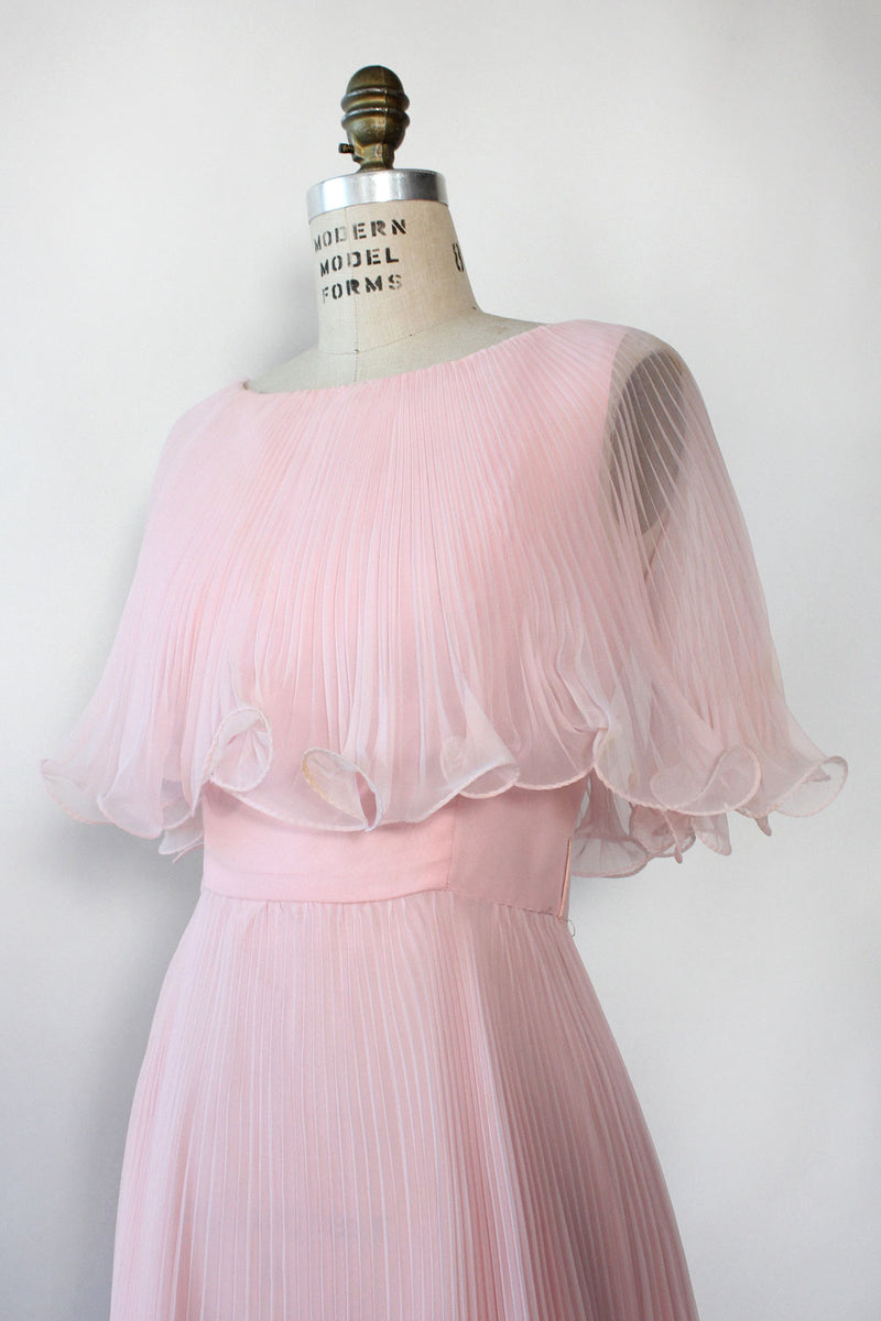 Miss Elliette Cotton Candy Pleat Dress M