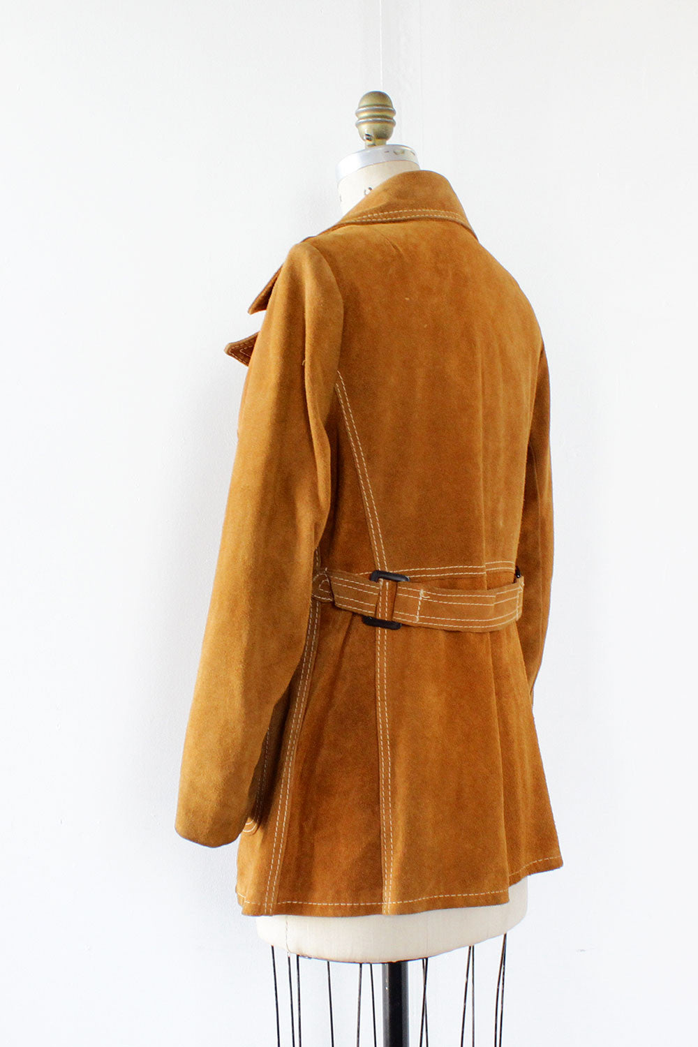 Allie 70s Suede Jacket S – OMNIA