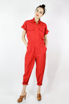 Red Rosie Jumpsuit S