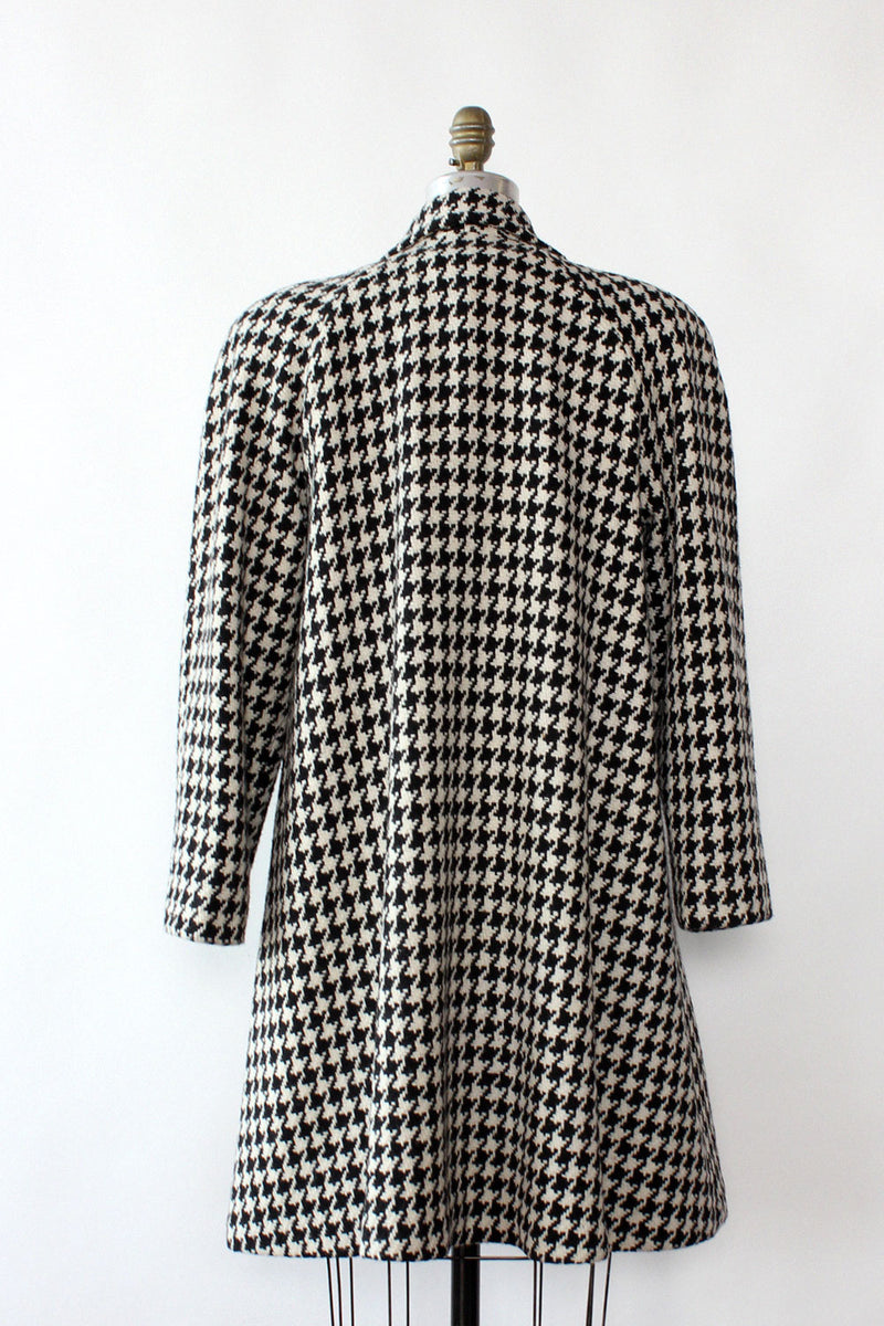 Donnybrook Houndstooth Cruella Coat M/L