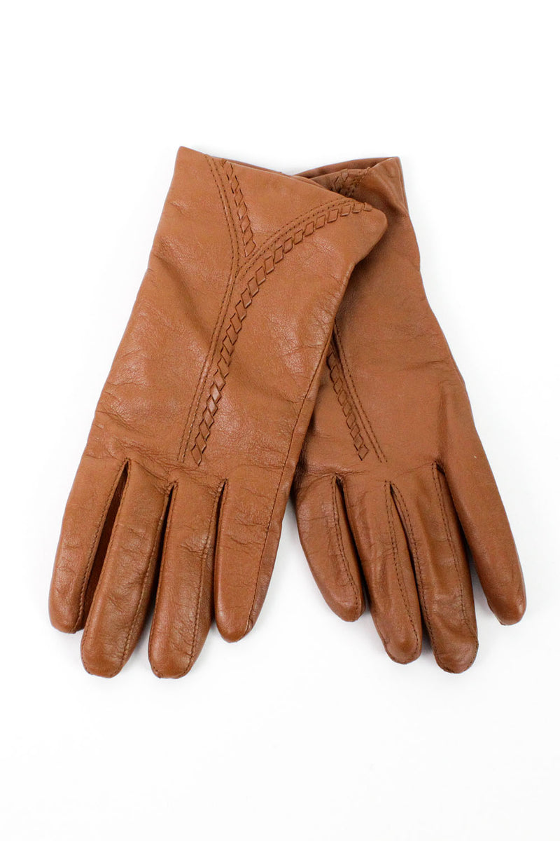 Etienne Aigner leather gloves