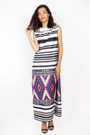 Frequency 70s Maxi Dress M/L