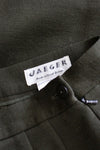 Jaeger Olive Wool Knit Skirt S