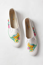 Liz Floral Slip Ons 7