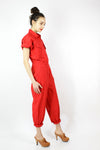 Red Rosie Jumpsuit S