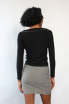 Sonia Rykiel Ruffle Neck Sweater S/M