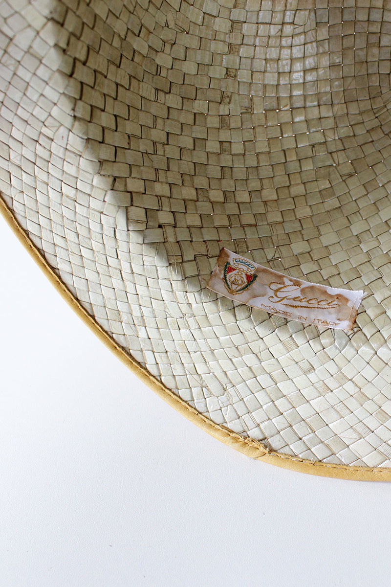 Gucci Painted Bowler Hat