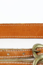 Double Trouble Leather Belt
