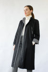 Reversible Quilted Trench Coat XS/S