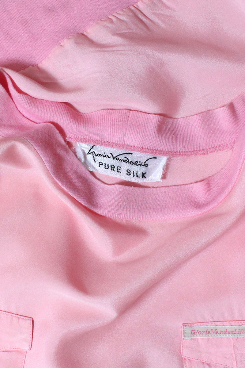Vanderbilt Pink Silk Sport Tee M/L
