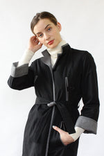 Reversible Quilted Trench Coat XS/S
