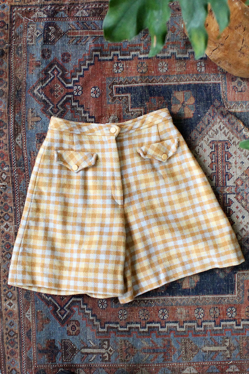 Sierra Plaid Shorts XS/S