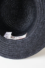 Gucci Black Straw Hat