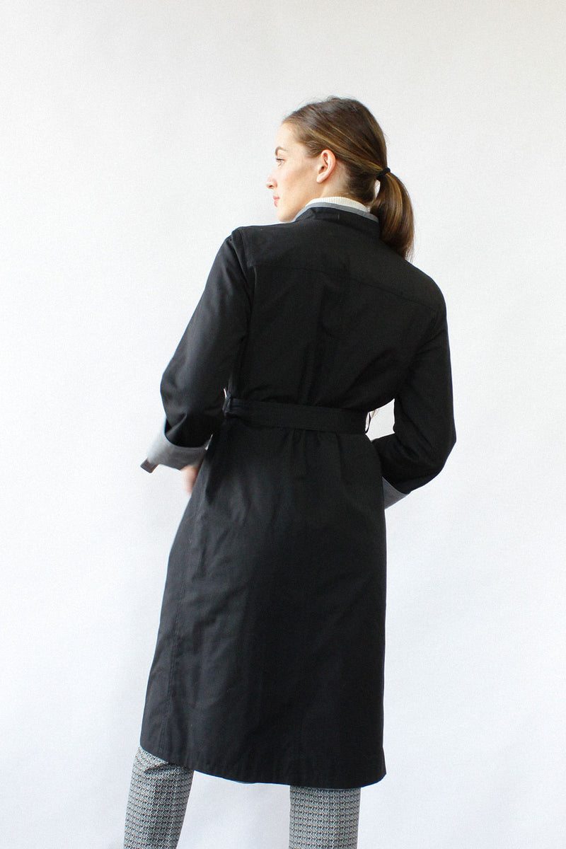 Reversible Quilted Trench Coat XS/S