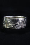 Oriental Scenic Silver Bracelet