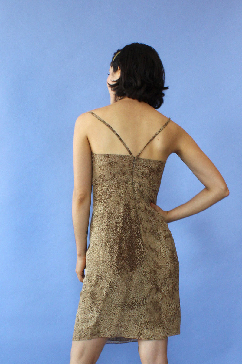 Bill Blass Cafe Au Lait Dress XS/S