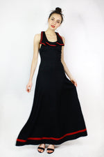 Maritime Maxi Dress XS
