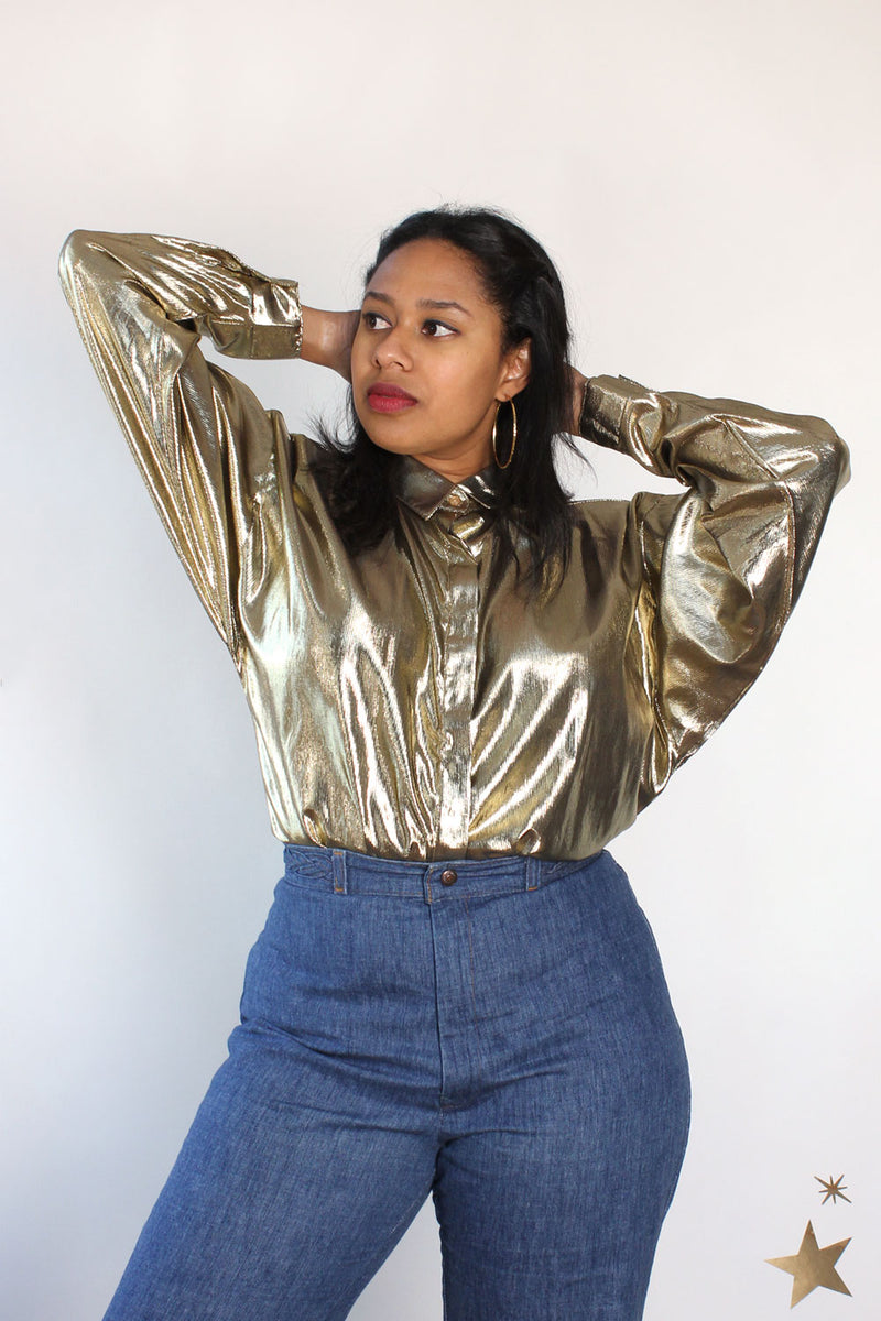 Venezia Lamé Blouse M/L