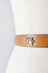 Animal Medallion Western Belt
