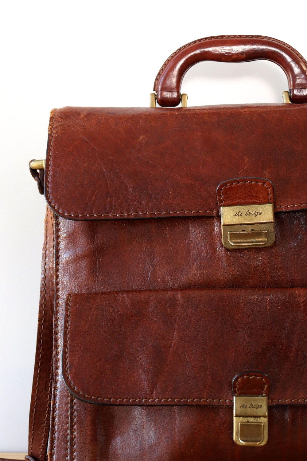 The Bridge Leather Satchel