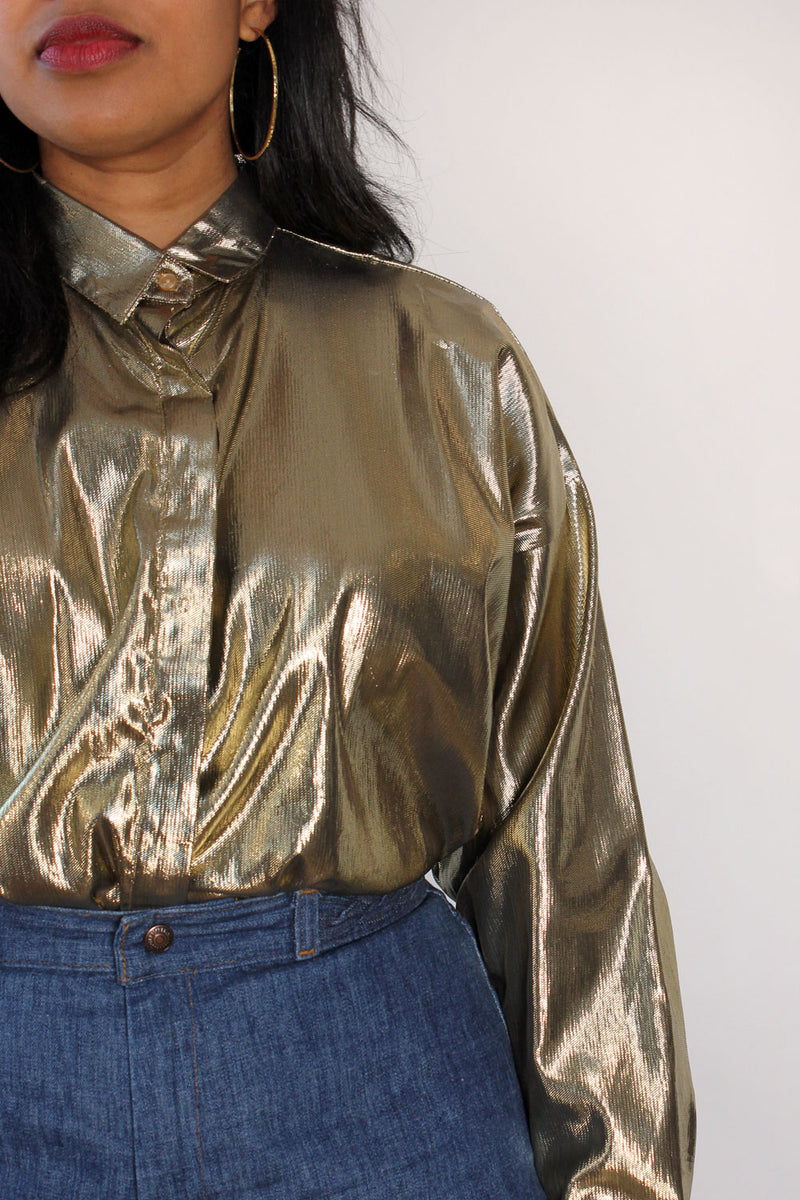 Venezia Lamé Blouse M/L