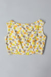 50s Popsicle Crop Top L
