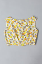 50s Popsicle Crop Top L