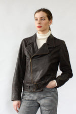 Ralph Lauren Leather Moto Jacket M