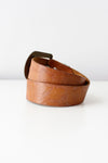 Floral Tooled Western Belt
