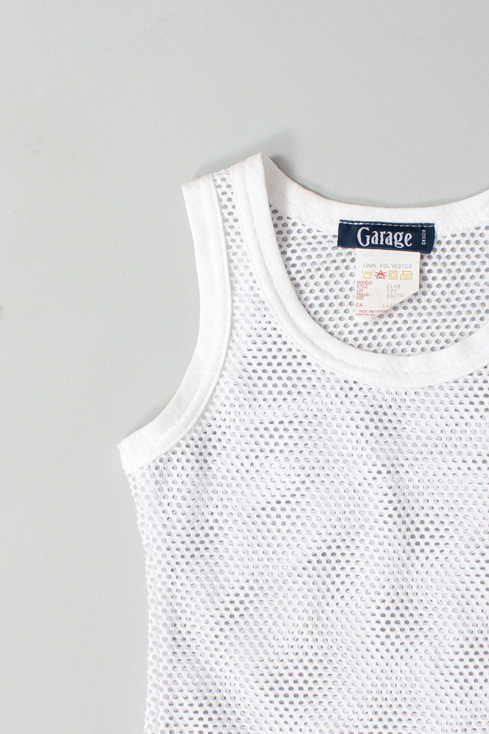 No Fucks Mesh Tank XS