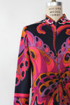 Domani Psychedelic Butterfly Dress S/M