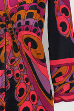 Domani Psychedelic Butterfly Dress S/M