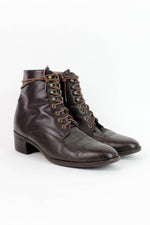 Ipanema Brown Lace Up Boots 8.5