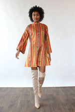 Janis Paisley Flare Dress S/M