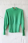 Neon Green Dolman Sweater S/M