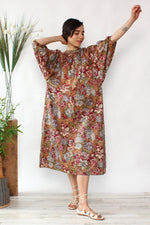 Antiqued Rose Smock Dress XS-M