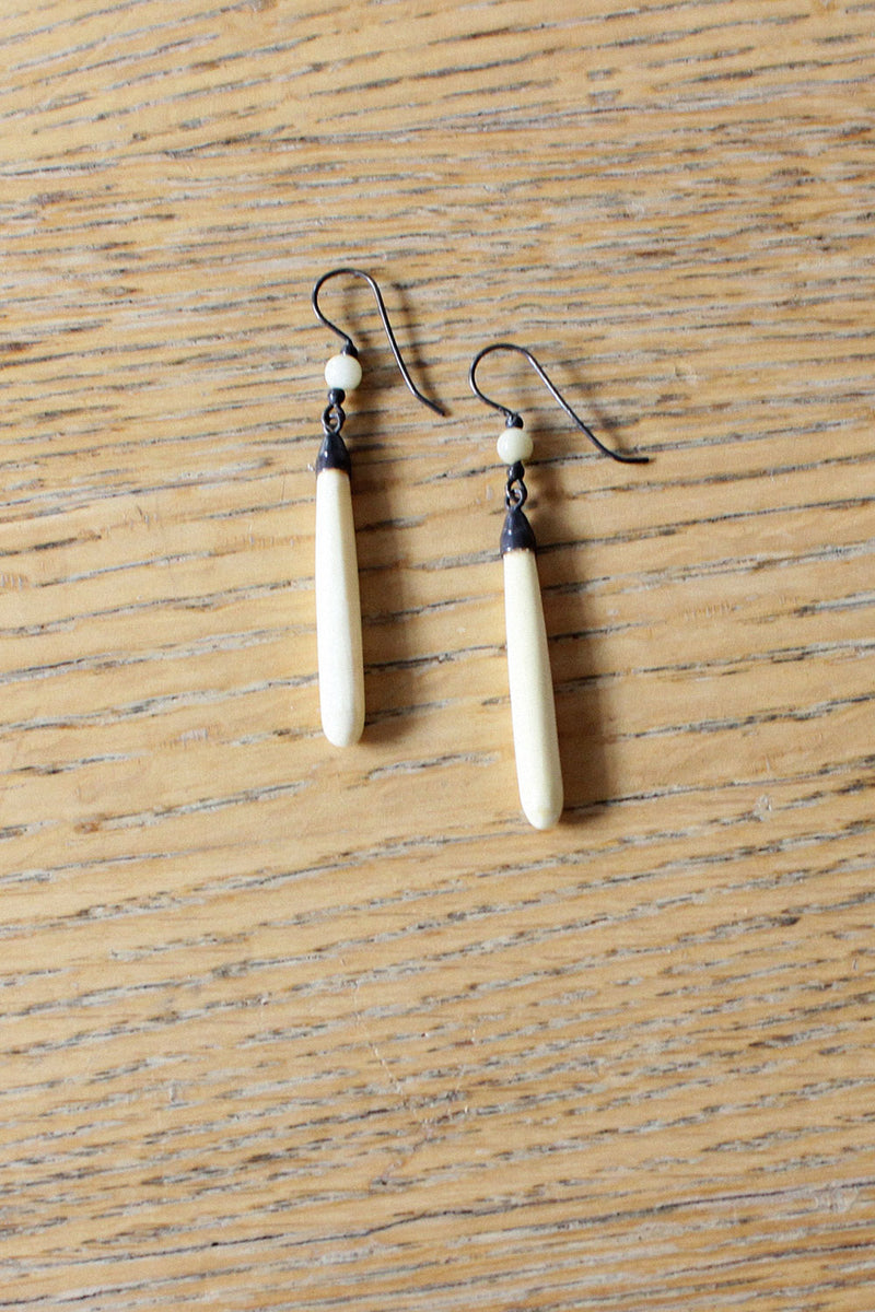 Ivory Drop Earrings