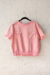 Vanderbilt Pink Silk Sport Tee M/L